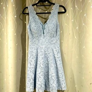 Baby Blue lace dress